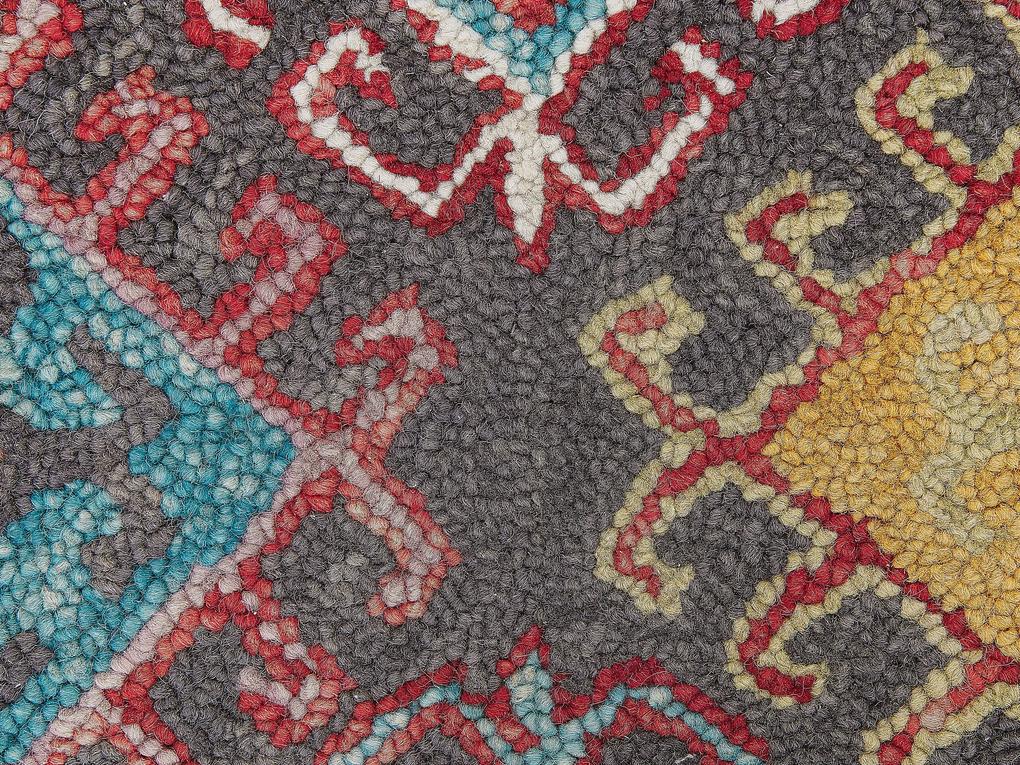 Tapete de lã multicolor 160 x 230 cm FINIKE Beliani