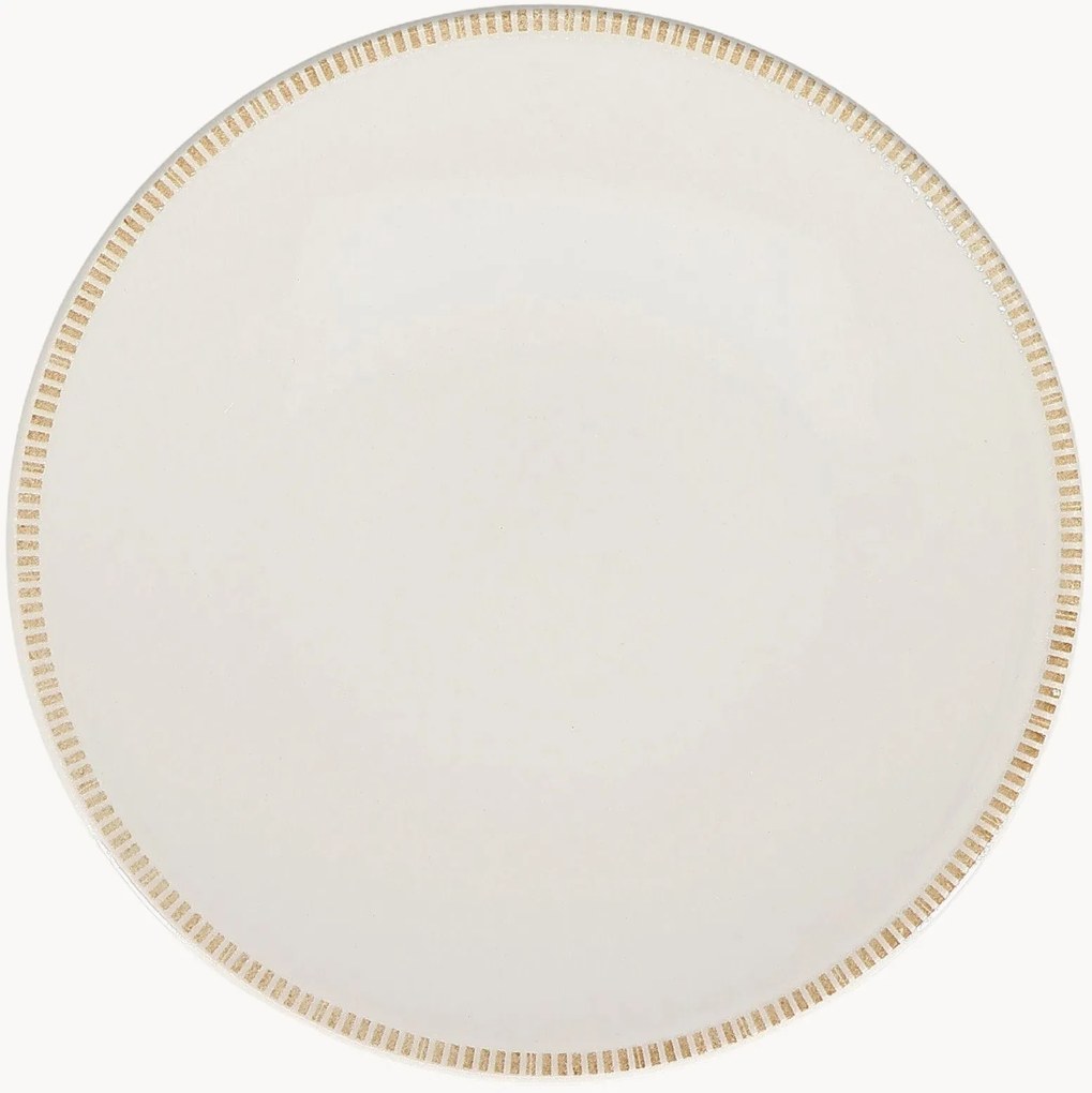 Pratos de pequeno-almoço em porcelana Linea, conjunto de 6