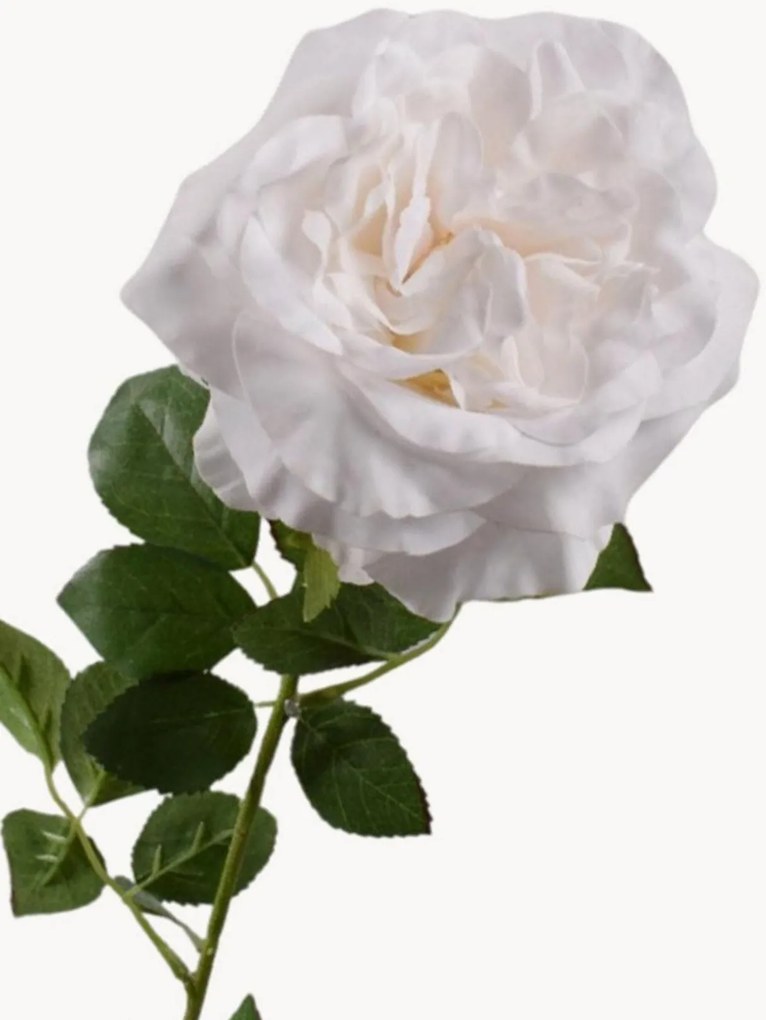 Flores artificiais Rose Real Touch, conjunto de 2