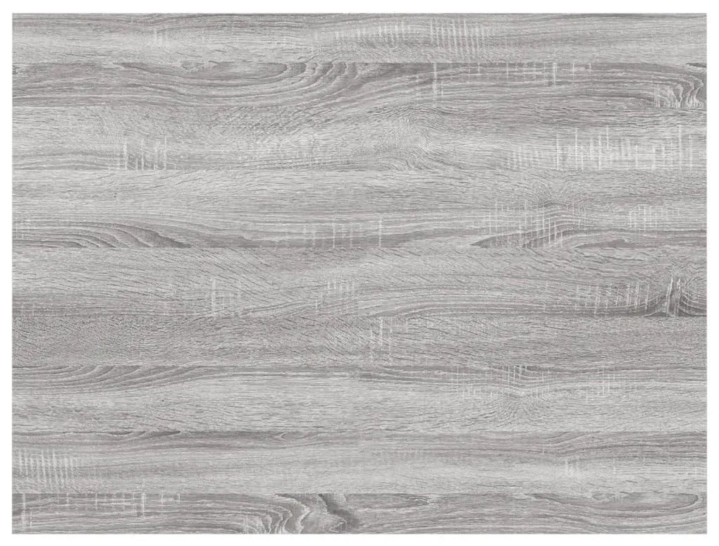Prateleiras de parede 4pcs derivados de madeira cinzento sonoma