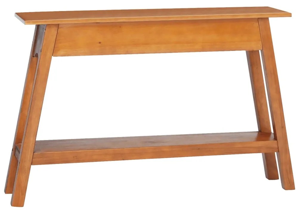 Mesa consola 110x30x75 cm madeira de mogno maciça