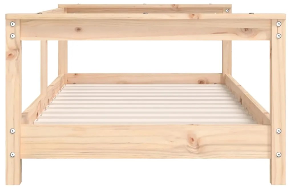 Estrutura de cama infantil 70x140 cm pinho maciço
