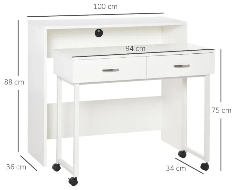 Conjunto de Secretária Linus - Design Nórdico