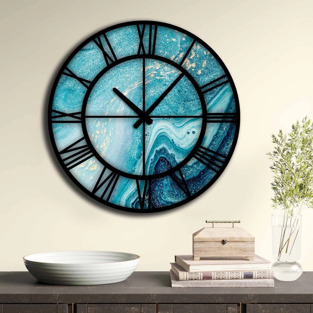 Relógio Decorativo MDF 5050MS-021 – Multicolor – 50 cm