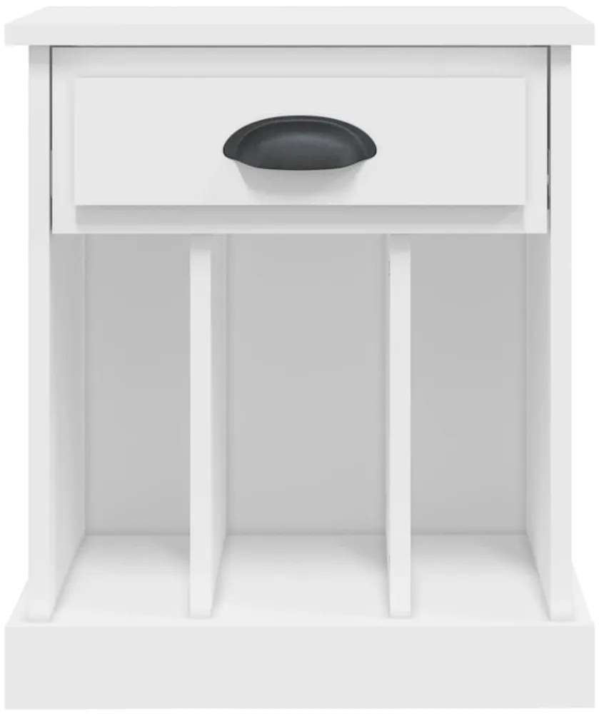 Mesa de cabeceira 43x36x50 cm branco