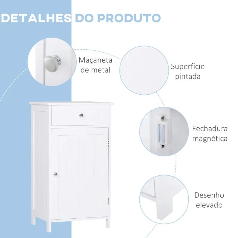 Móvel de Apoio Klime de Casa de Banho - Design Moderno