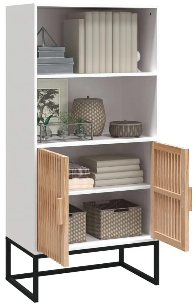 Aparador alto 60x35x125 derivados de madeira branco