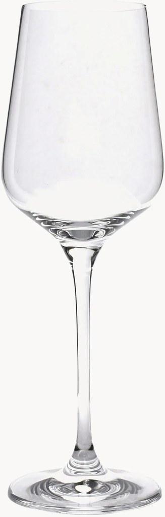 Copos de vinho branco em cristal Mystique, conjunto de 4