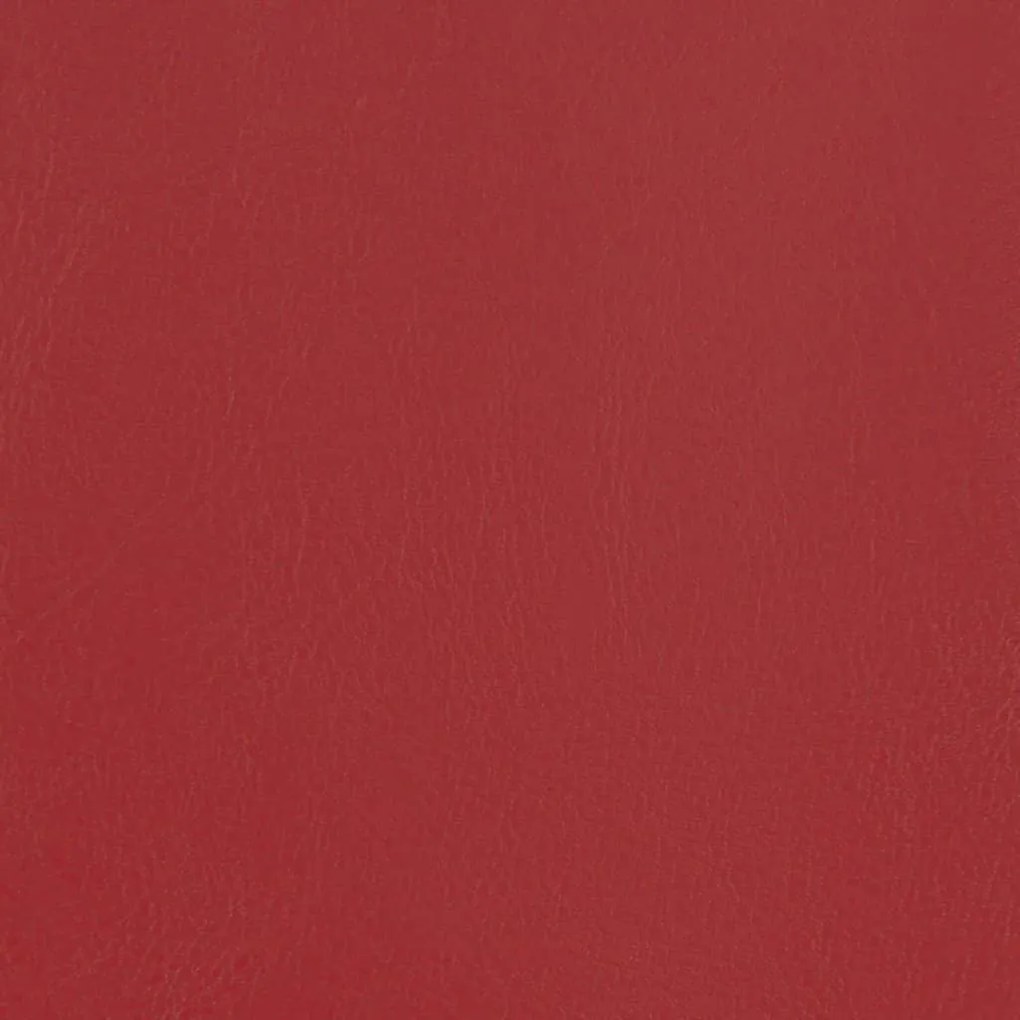 Poltrona Iris - Em Couro Artificial - Cor Vermelho Escuro - 70x56x68 c