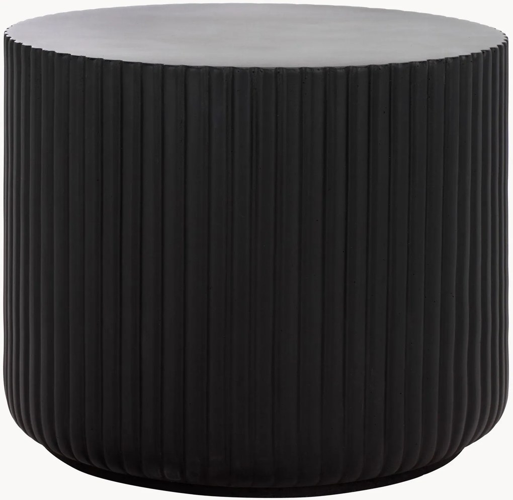 Mesa de apoio redonda em cimento Napa