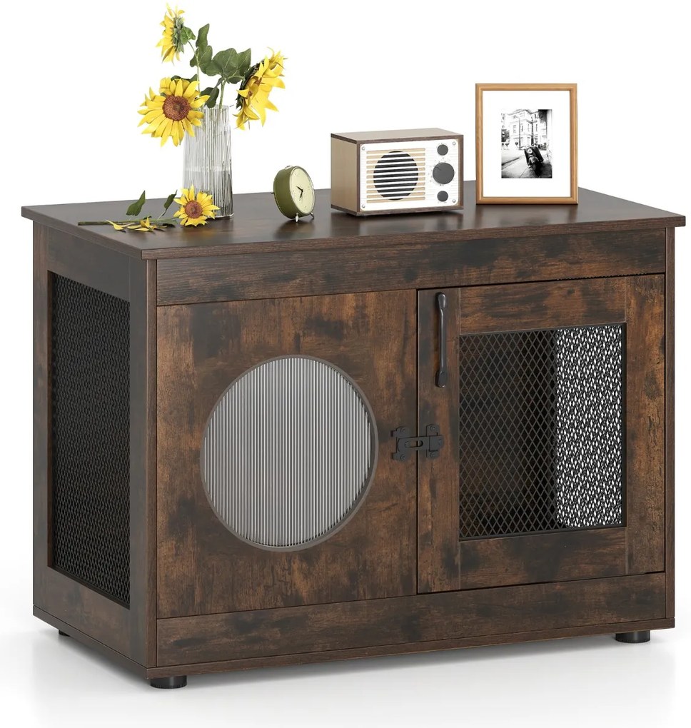 Casa para gatos com isolamento externo e espuma isolante em toda a volta - Preto