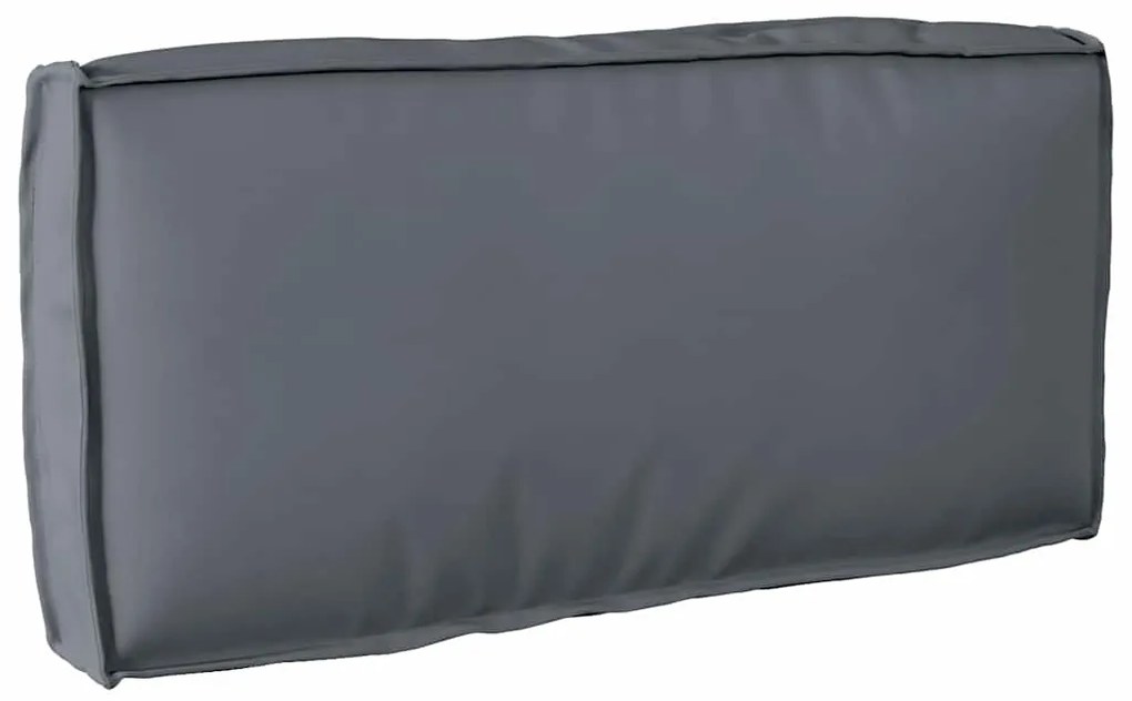 vidaXL Almofada de Palete pro Encosto Antracite 80x40x12 cm, Tecido Oxford