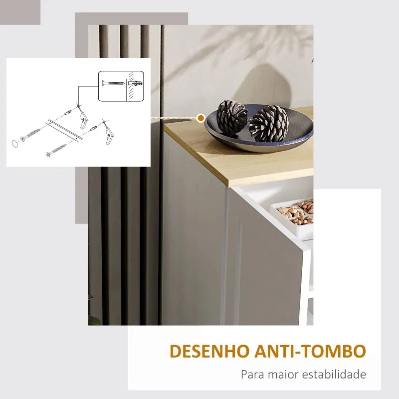 Aparador Prosa de 60 cm - Design Moderno