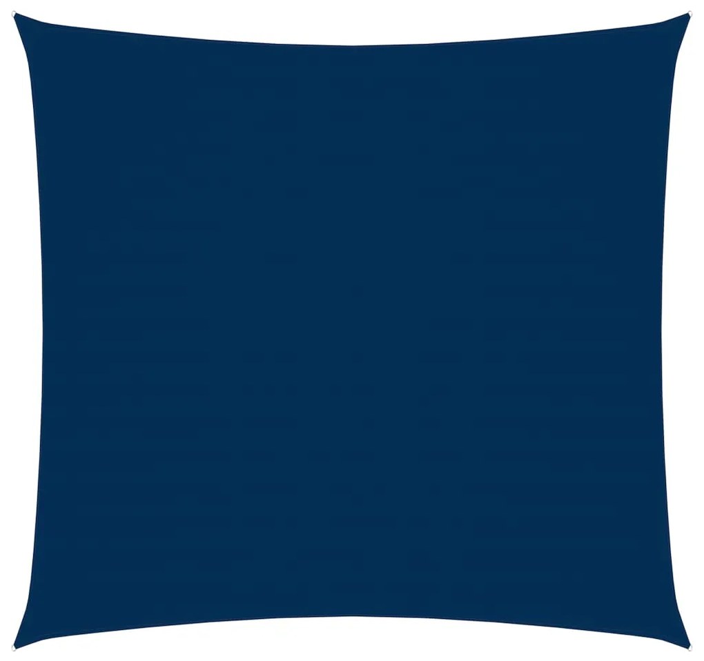 Para-sol estilo vela tecido oxford quadrado 2,5x2,5 m azul