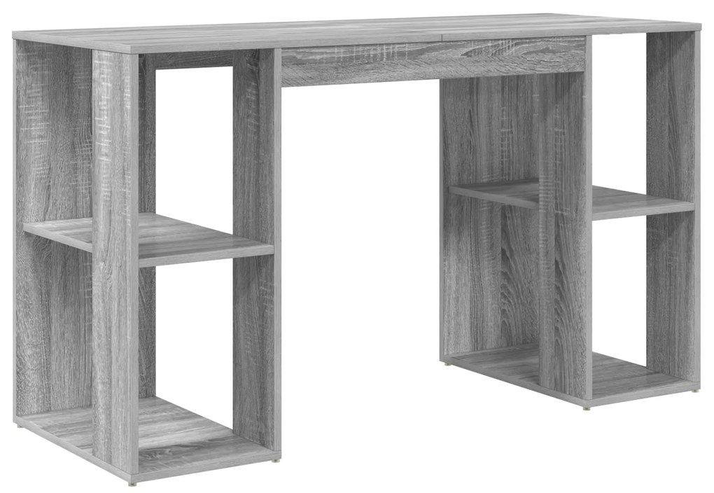 Secretária Cinza Sonoma Cinza Sonoma Aglomerado de partículas Médio