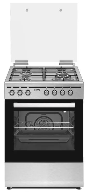Fogão Orima OR646XE (60cm | Forno elétrico | Inox)