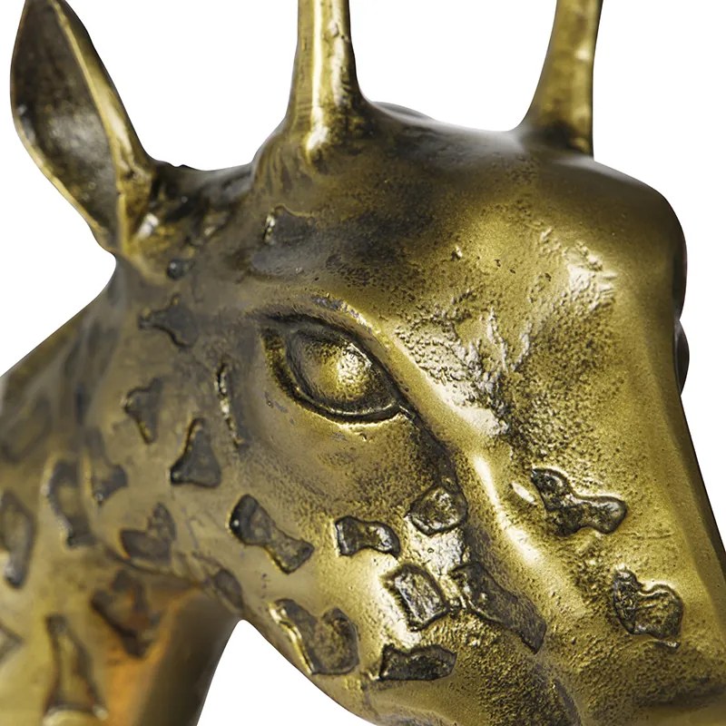 Candeeiro de Parede Inteligente Latão Incl. Wifi G95 - Animal Girafa