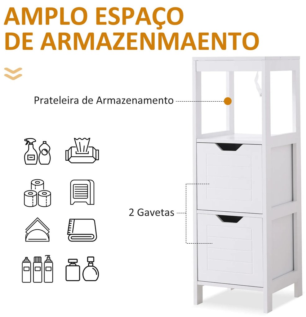 Armário de Apoio Lorde para Casa de Banho - Design Nórdico