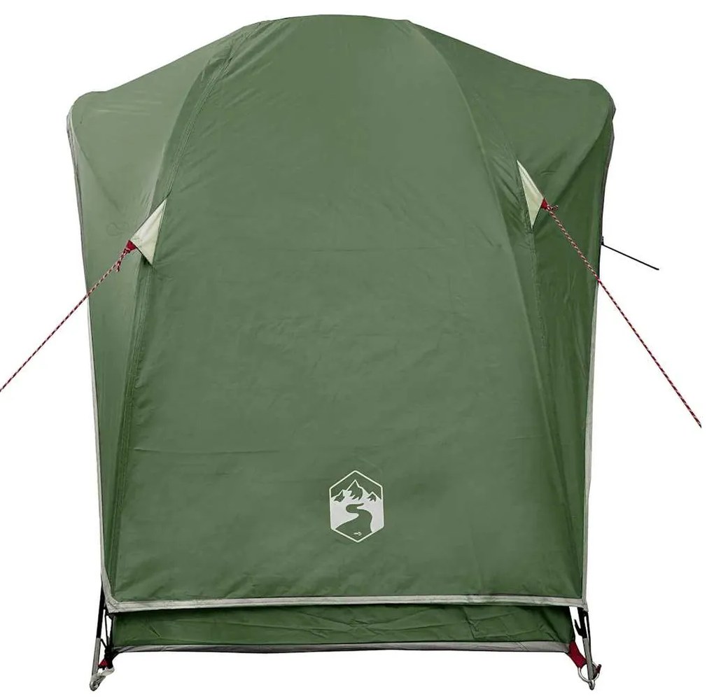 Tenda de campismo para 1 pessoa impermeável verde