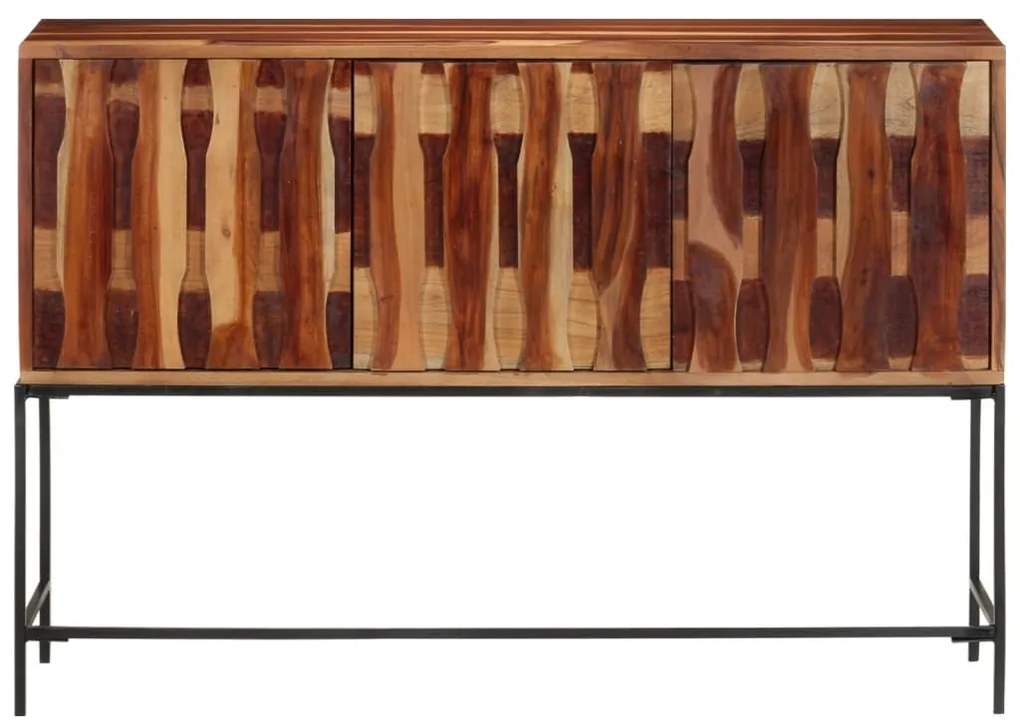 Aparador 110x28x76 cm madeira de acácia maciça