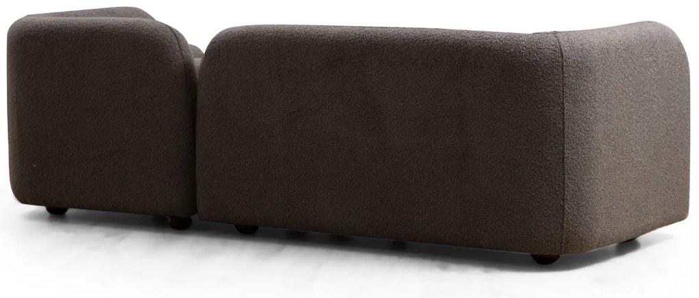 Sofá de 3 Lugares Victoria – Cinza – 228 cm x 74 cm x 90 cm