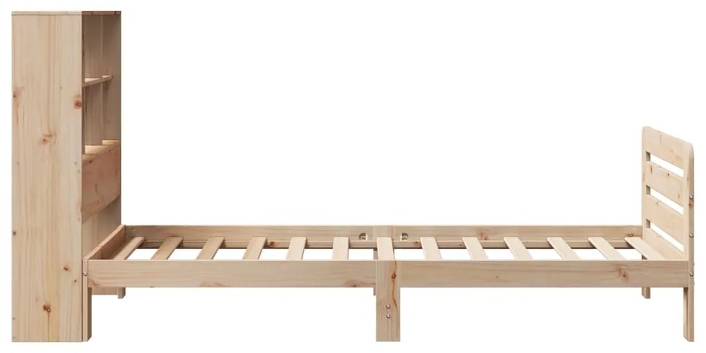 Cama sem colchão 90x190 cm madeira de pinho maciça
