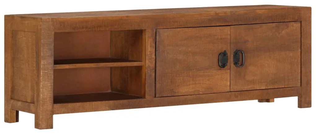 Móvel de TV 120x30x40 cm madeira de mangueira maciça