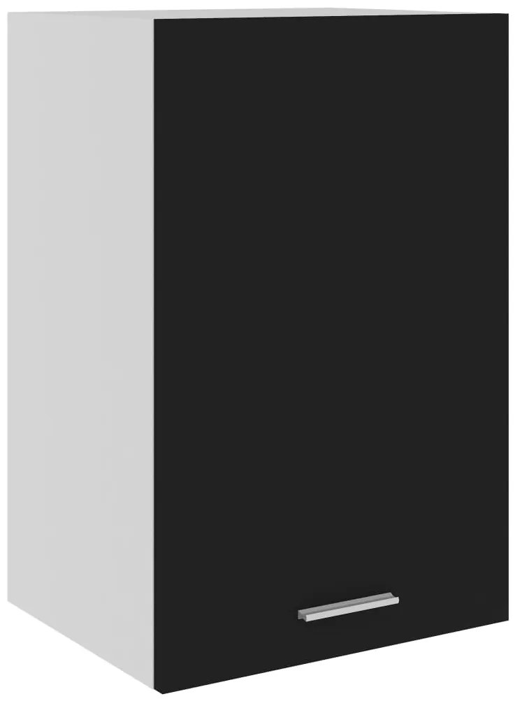 Armário de parede “Lyon” 39,5x31x60 cm derivados madeira preto