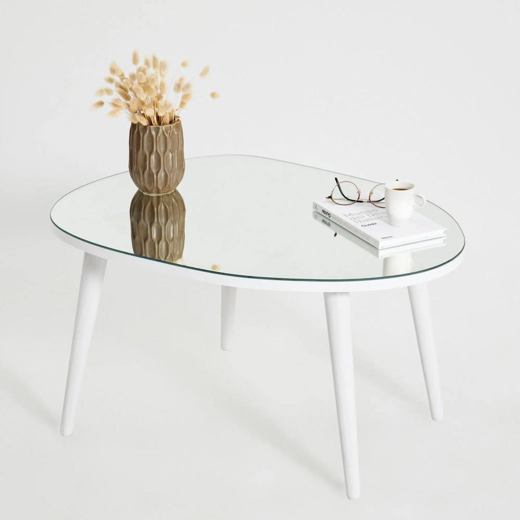 Mesa de Centro Gusto – Branco – 75 x 38 x 55 cm