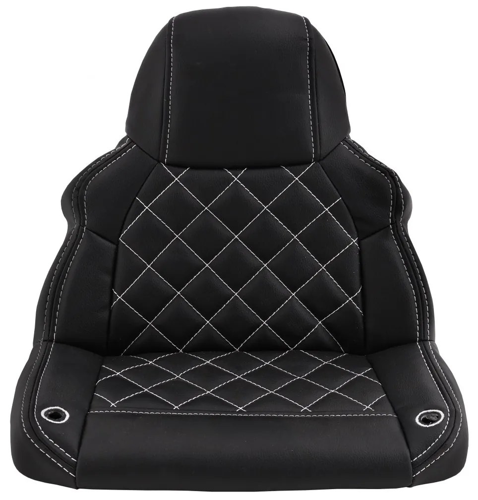 Carro elétrico para Crianças 12V AUDI R8 Spyder RS Rodas EVA, e assento couro ecológico 2 4 G Preto Pintado