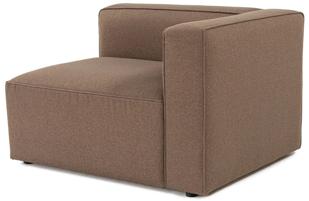 Sofá de 1 Lugar Mora – Castanho – 110x69x90 cm