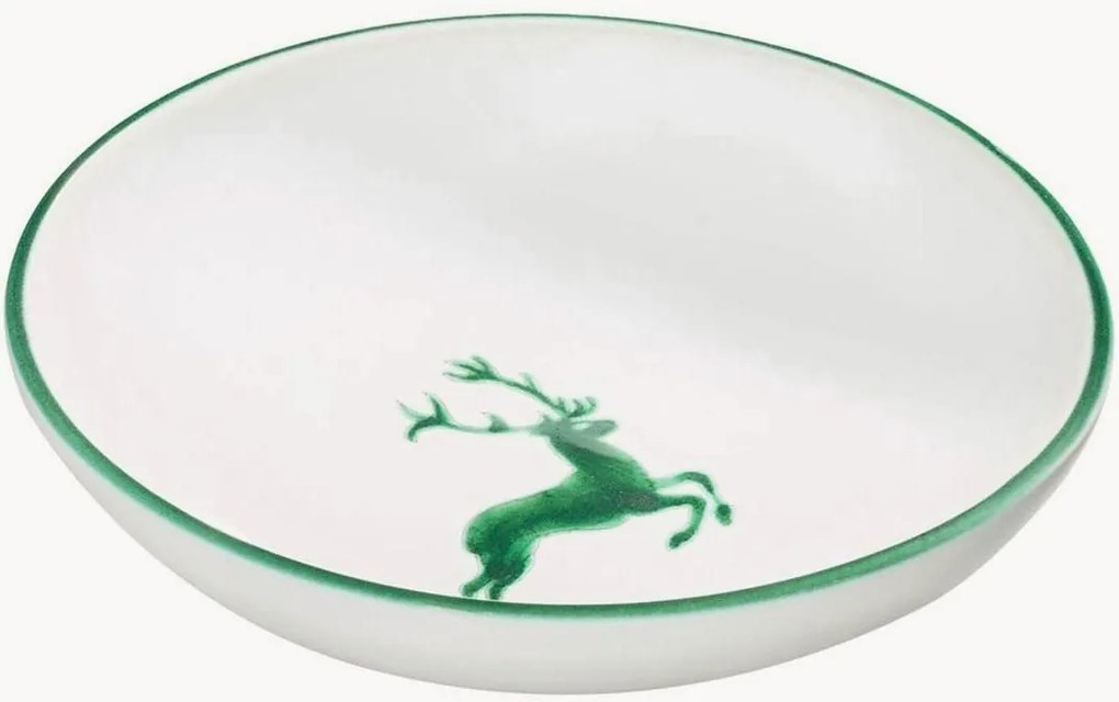 Taça de servir artesanal Grüner Hirsch