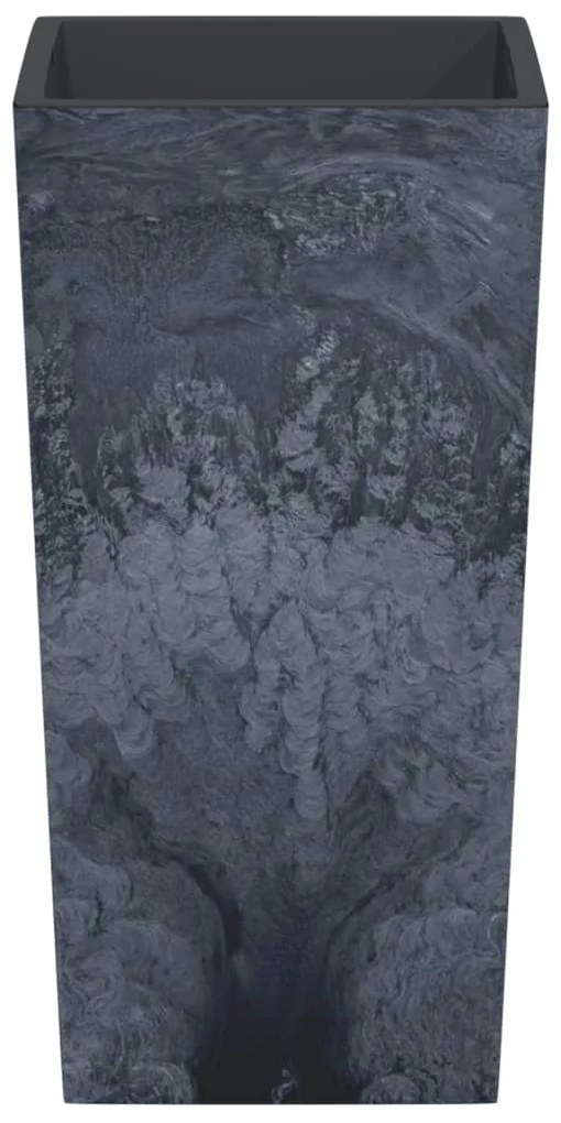 Vaso c/ interior removível 21/49 L + aspeto cimento antracite