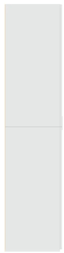Armário alto 70x42,5x185 cm derivados de madeira branco