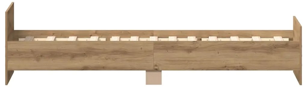 Estrutura de cama sem colchão 90x190cm derivados de madeira