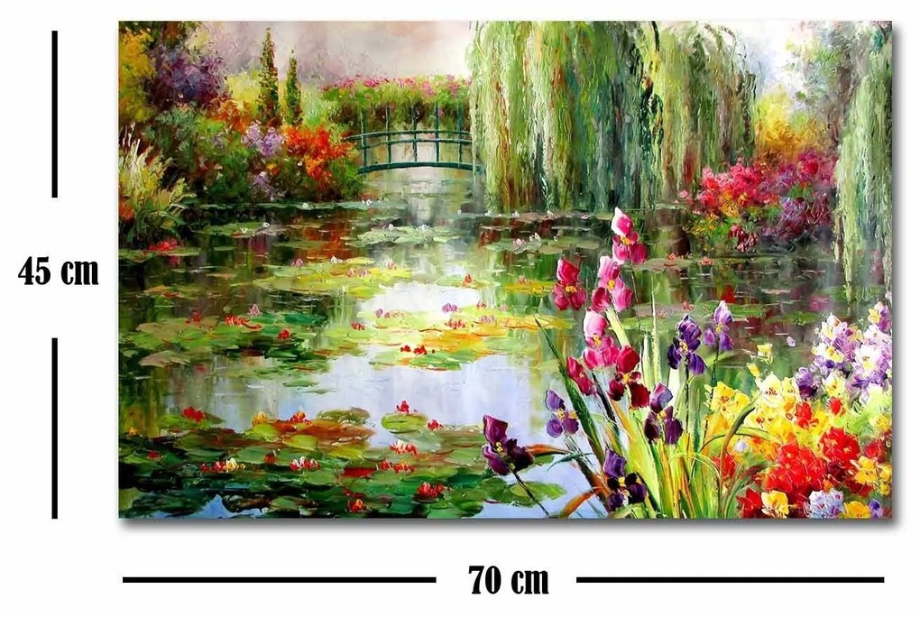Quadro Decorativo FAMOUSART-116 – Multicolor – 45 x 70 cm