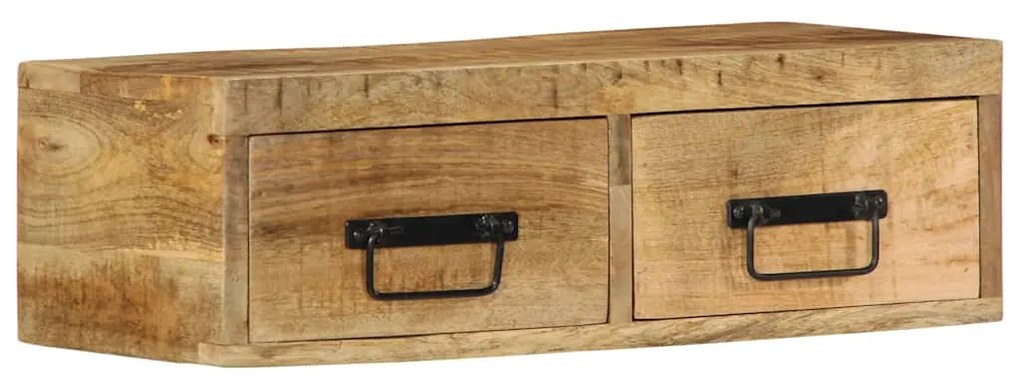 Armário de TV para parede 60x30x19 cm mangueira áspera maciça