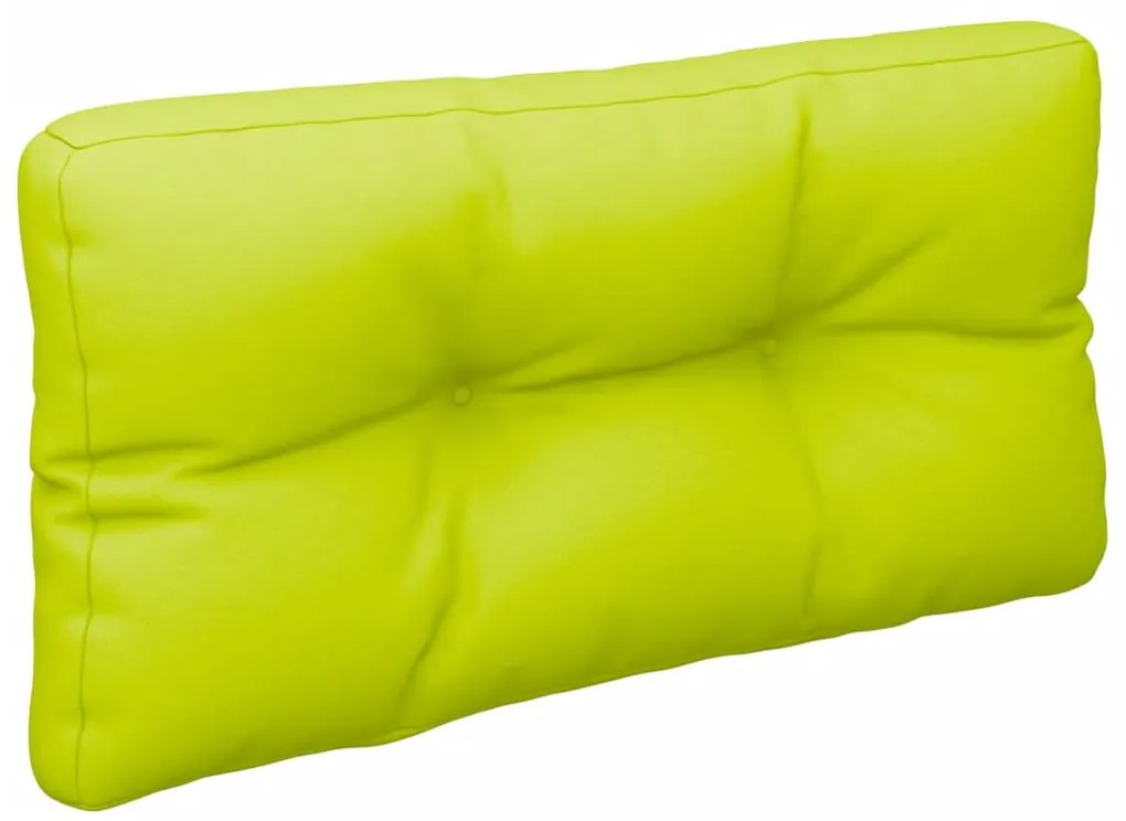 Almofadão p/ sofá de paletes 80x40x12 cm tecido verde brilhante