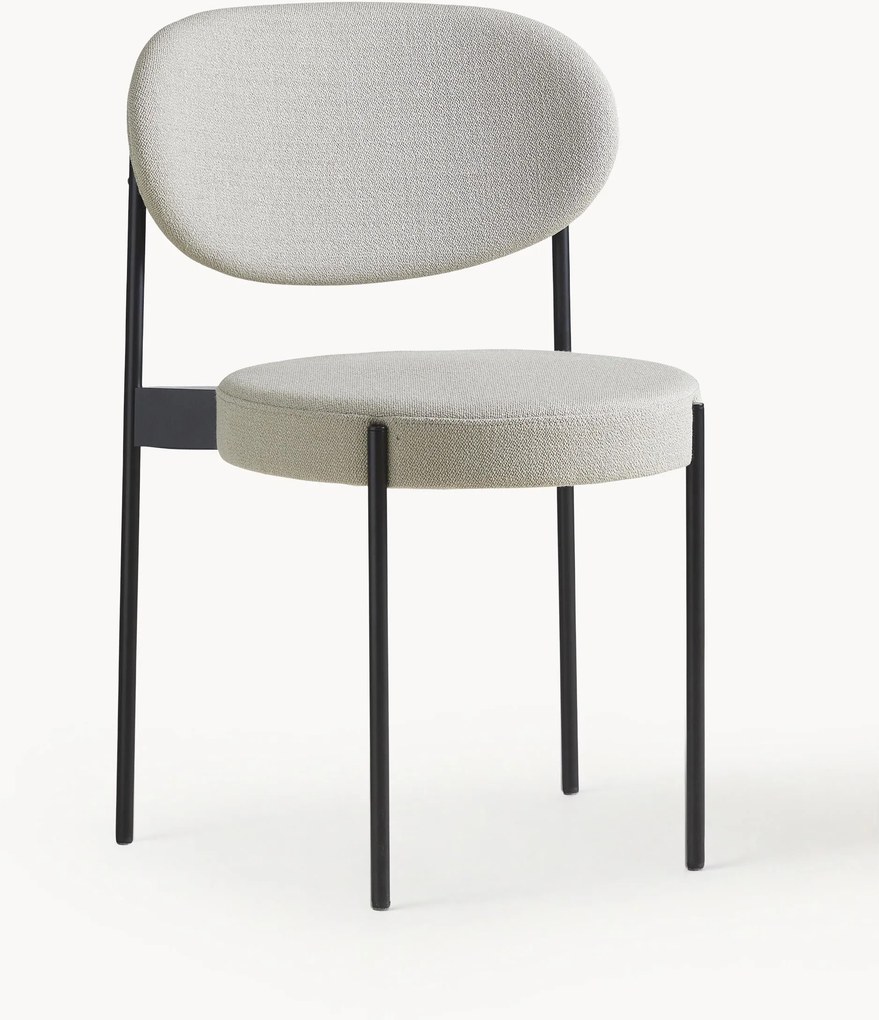 Cadeira estofada em lã Series 430, Design Verner Panton