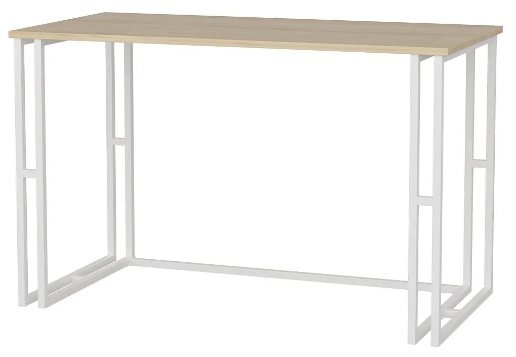 Secretária de Estudo Modelo Kane – Branco Carvalho – 120x60x74,8 cm