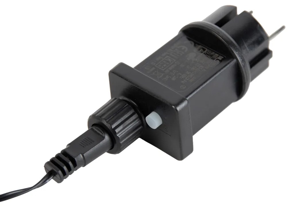 Foco de Natal Estrela de Natal Preto 60cm incl. LED IP44 - Kas