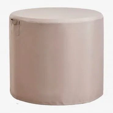 Capa Protetora Para Mesa De Jardim Redonda Otley Moka Brown & Ø105 Cm - Sklum