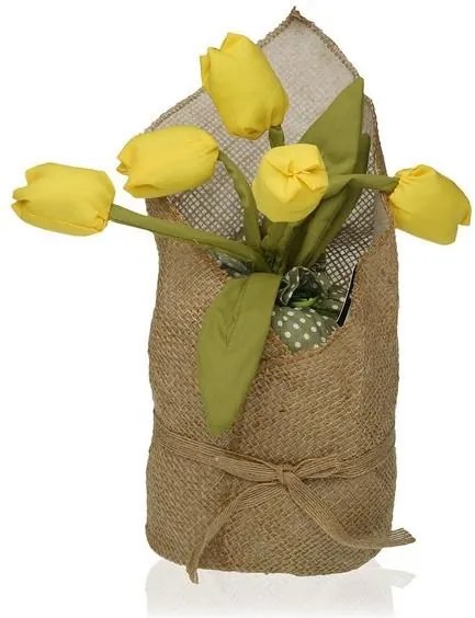 Fixador de portas Têxtil (15 x 33 x 14 cm) Tulipa