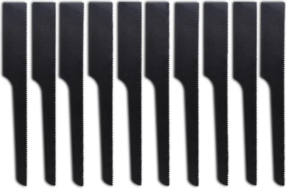 Lâminas de serra pneumática 10 peças 24T &amp; 32T