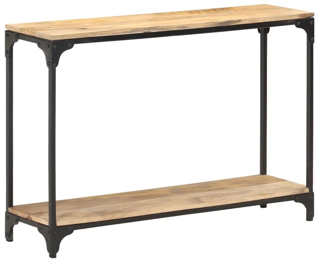 Mesa consola 110x30x75 cm madeira de mangueira maciça