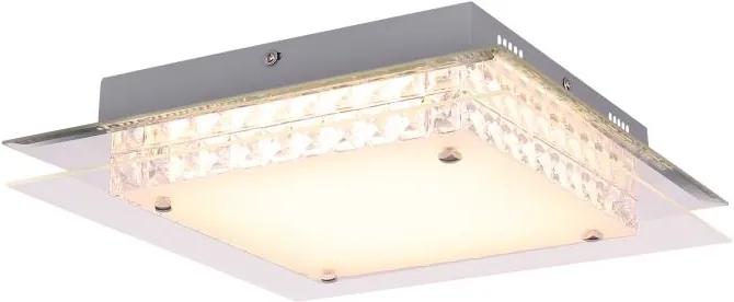 Globo 49344-28 - Iluminação de teto de cristal LED MATARO LED/28W/230V