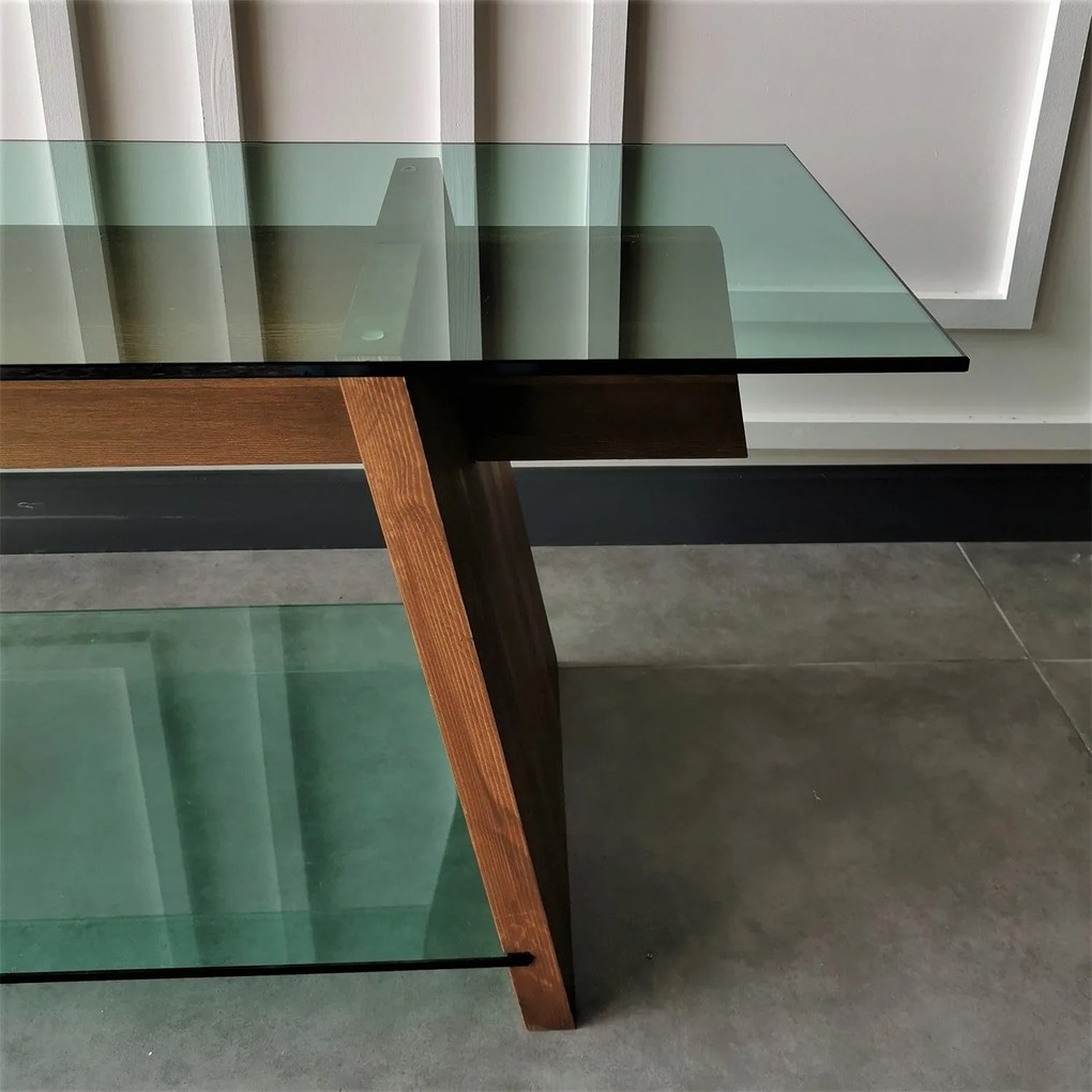 Móvel TV TV202 – Nogueira – 158 cm x 45 cm x 40 cm