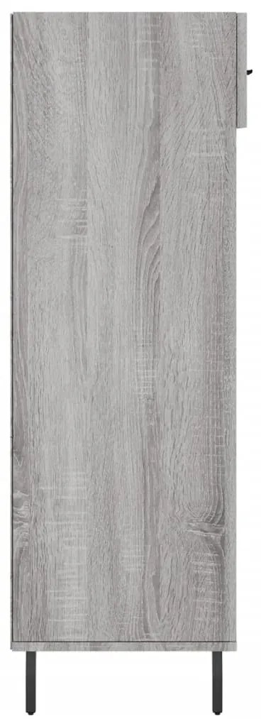 Sapateira 60x35x105 cm derivados de madeira cinzento sonoma