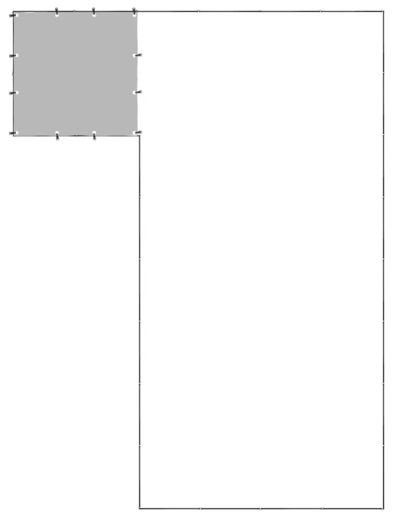 Canil 10,89 m² aço preto