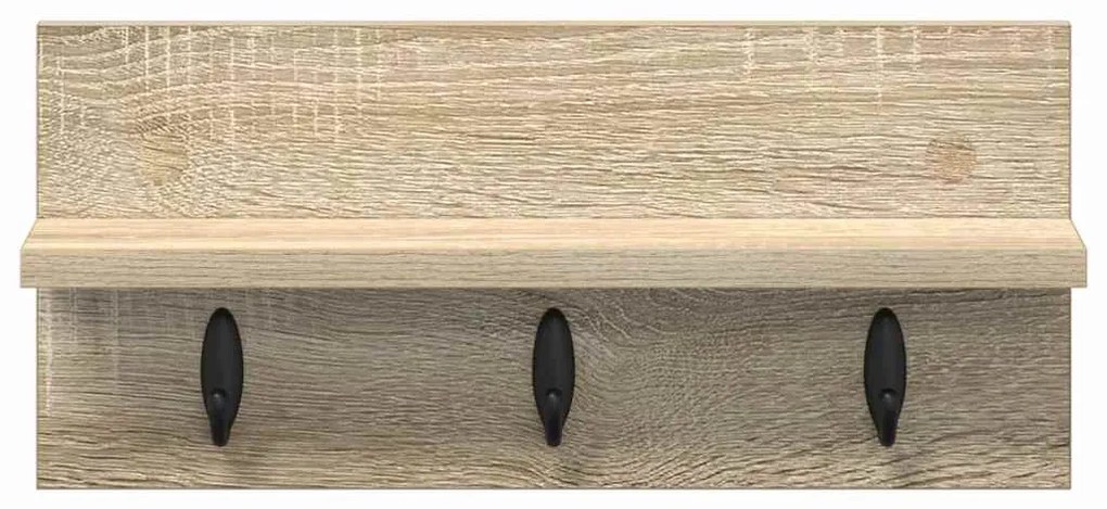 Cabideiro de Parede Carvalho sonoma 40 x 10.5 x 18 cm